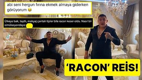 Taytlı ve El Çantalı Sosyal Medya Kullanıcısının 'Racon' Videosu Olay Oldu