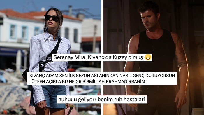 Serenay Sarıkaya ve Kıvanç Tatlıtuğ'lu Aile Dizisinin Yeni Sezon Tanıtımı "Eyvah Eyvah!" Dedirtti