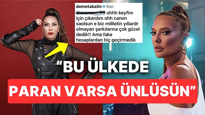 Işın Karaca'nın Yakın Arkadaşı Demet Akalın'ın Şarkısını Beğenmemesi İkili Arasında Krize Sebep Oldu