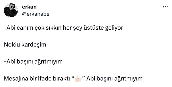 Olması gereken diyalog.