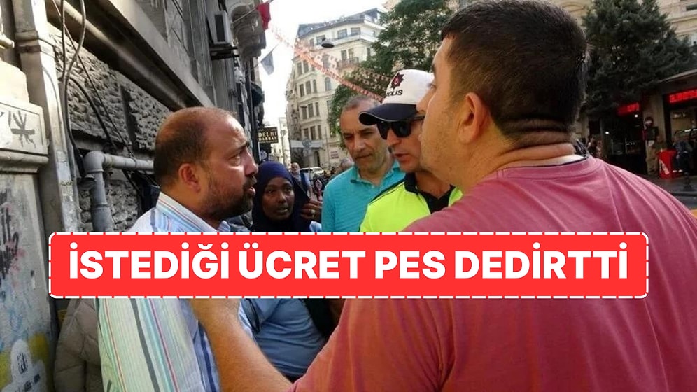 Turistlere Taksimetre Açmayan Taksici Trafik Ekiplerine Takıldı