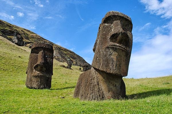 The ancient and mysterious Moai statues are found on the remote Easter Island, which belongs to this country.
