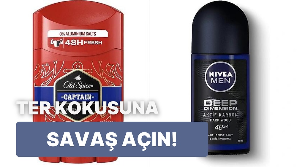 Erkeklerin En Çok Tercih Ettiği Deodorant ve Roll-on Önerileri