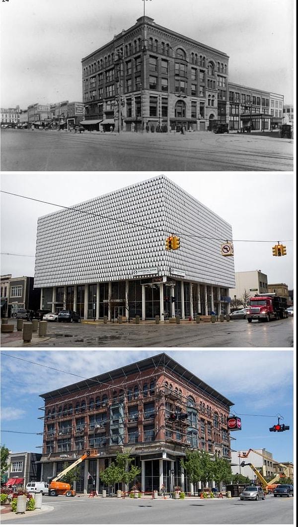 5. Bay City Banka binası, Michigan. (1892/1959/2018)