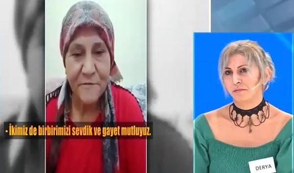 Kızı Derya'nın çağrısı üzerine canlı yayına bağlanan Gülcemal Gürkan şu açıklamalarda bulundu: