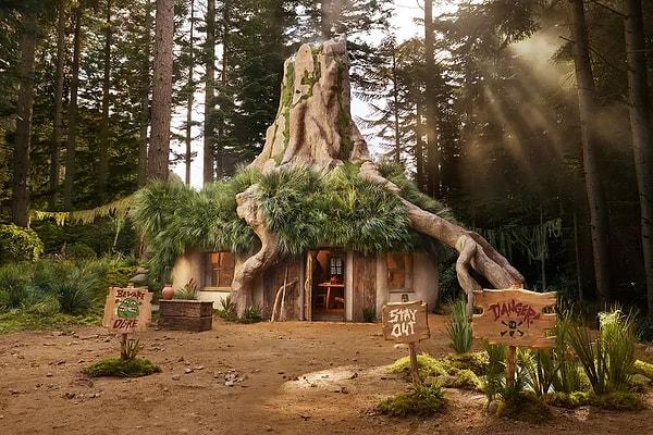 Shrek hayranlarına müjde: Shrek'in bataklık evi Airbnb'de kiralanabilecek!