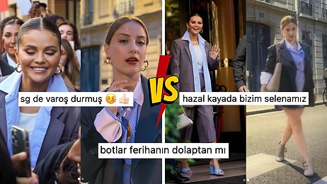 Selena Gomez ve Hazal Kaya Pişti Oldu, Sosyal Medya Kullanıcıları Tarafını Seçmekte Zorlandı!