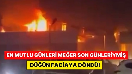 Irak'ta Korkunç Olay! Düğünde Yangın: 100 Ölü, 500 Yaralı