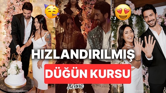 Melek Mosso Evlilik Yolunda Adımları Çifter Çifter Atıyor: Hem Nişan Hem Kınayı Aradan Çıkarttı!