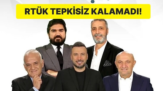 RTÜK Açıkladı: Derin Futbol Programına Üst Sınırdan Ceza