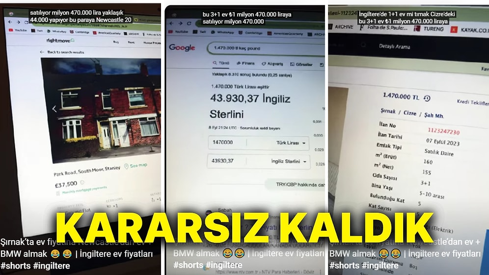 Şırnak Cizre'de Ev Fiyatına İngiltere'de Ev ve Araba Alma Fikri Düşündürdü