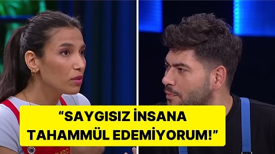 Büyük Atışma: MasterChef'te Sergen ve Cemre Arasında Sinirler Gerildi