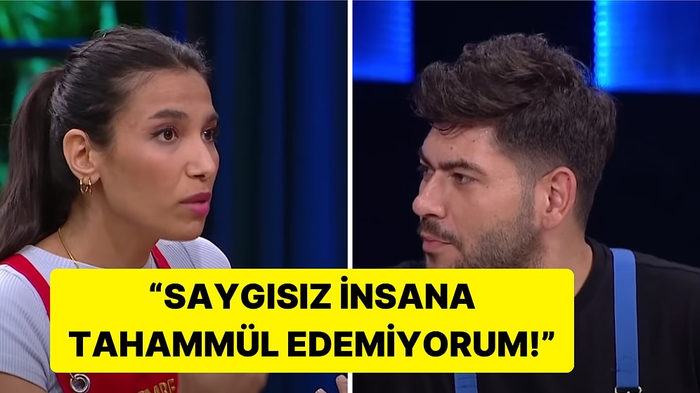 Büyük Atışma: MasterChef'te Sergen ve Cemre Arasında Sinirler Gerildi