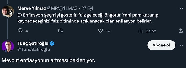 Hatta sosyal medyada yorumlarda