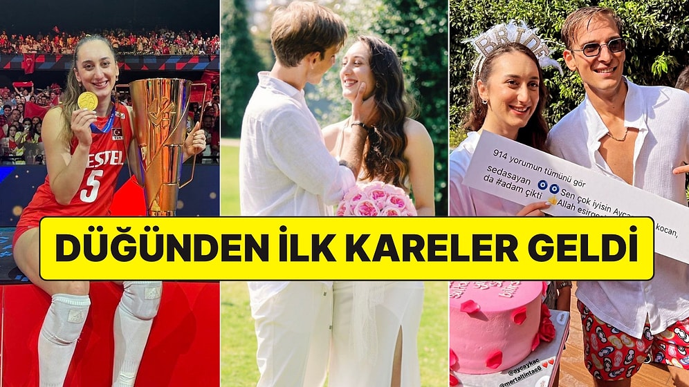 Filenin Sultanları'nın Başarılı Liberosu Ayça Aykaç, Mert Altıntaş ile Nikah Masasına Oturdu