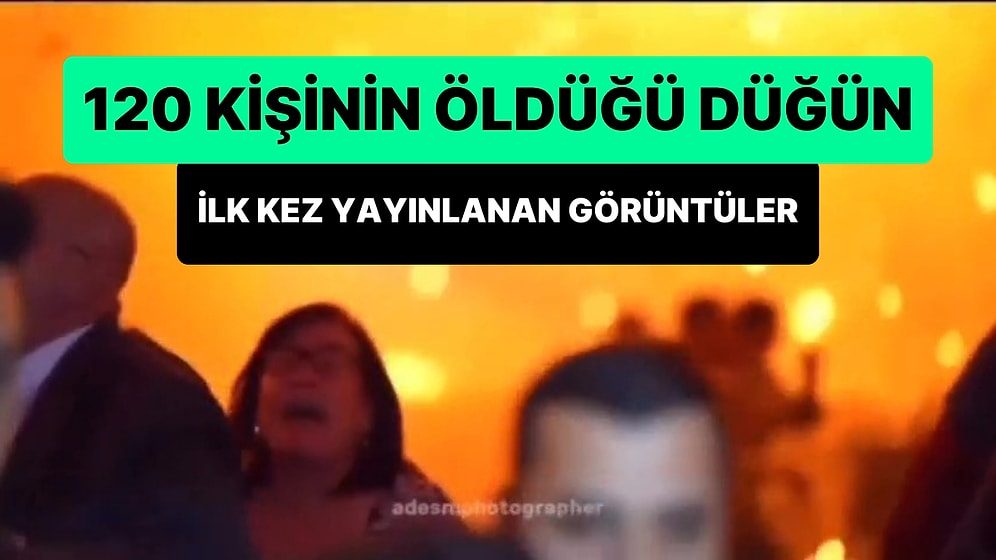 Irak'ta 120 Kişinin Öldüğü Düğünde Yaşananların Düğün Kamerasına Yansıyan Görüntüleri İlk Kez Yayınlandı