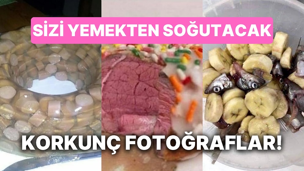 Görünce İştahınızı Kaçırıp Yemek Yemeye Tövbe Ettirecek Dünyanın En Enteresan ve Korkunç Yemek Fotoğrafları!