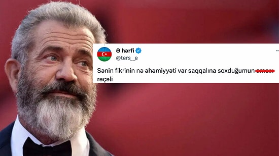 Mel Gibson Karabağ Üzerinden Türklere ve Azerbaycan'a Hakaret Edince Kapak Gibi Tepkiler Gecikmedi