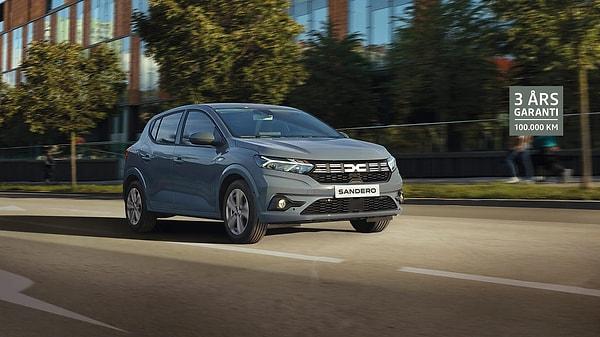 Dacia Sandero fiyat listesi Ekim 2023