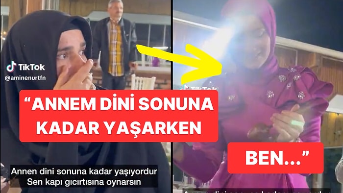 Tesettürlü Annenin Düğünde Döktürerek Oynayan Kızına Attığı Anlamlı Bakış Sosyal Medyada Viral Oldu