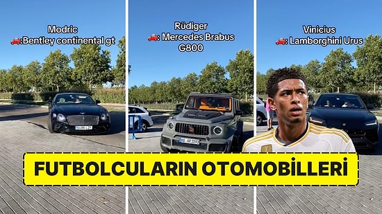 Dünyanın En Prestijli Kulübü Real Madrid'de Futbolcularının Kullandığı Otomobil Markaları