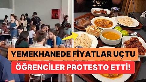 Çatal-Kaşıklı Protesto: Ege Üniversitesi'nde Yemek Ücretlerine Yüzde 250 Zam Yapılması Tepki Çekti