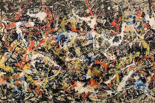 "Number 17A" by Jackson Pollock - Estimated $200 Million