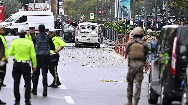 Başkent Ankara’da pazar sabahı İçişleri Bakanlığı’na bombalı saldırı girişiminde bulunulmuştu.