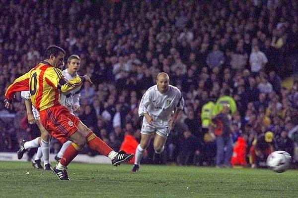 Yalnızca Galatasaray tarihinin değil, hem Türk hem de İngiliz futbol tarihinin en kaotik eşleşmelerinden birisi 2000 yılı UEFA Kupası Yarı Finalinde Galatasaray-Leeds United arasında gerçekleşti.