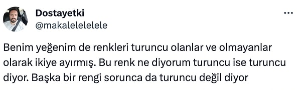 Turuncu ve ötesi