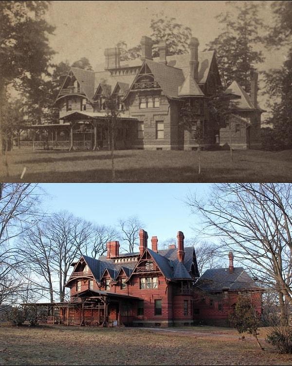 5. Mark Twain evi, Hartford, Connecticut. (1880 ve 2018)