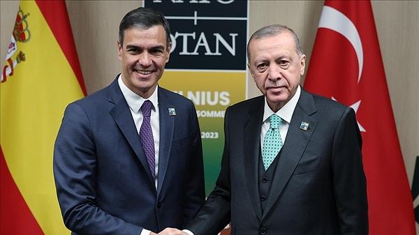 Erdoğan'ın İspanya'ya yapacağı ziyaret, iki ülke arasındaki ilişkiler ve bölgesel gelişmeleri ele almak üzere planlanmıştı.