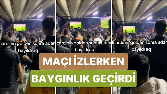 Büyük Bir Heyecanla Maçı İzleyen Bir Taraftar Icardi'nin Attığı Golün Ardından Baygınlık Geçirdi