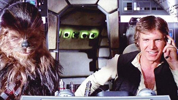 4. Han Solo ve Chewbacca- Star Wars: Episode IV - A New Hope (1977)