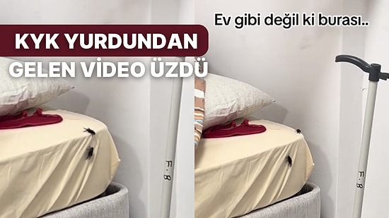 Üniversitelerin Açılmasıyla Yurt Videoları da Başladı! Öğrencilerin Başına En Kötüsü Geldi