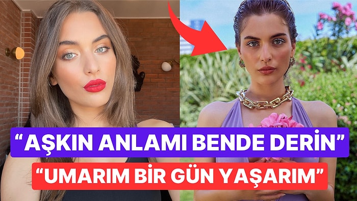 Küçüklüğünden Beri Ekranların Sevilen Oyuncusu Olan Çağla Şimşek'ten Aşk Hayatına Dair 'Şairane' Açıklamalar