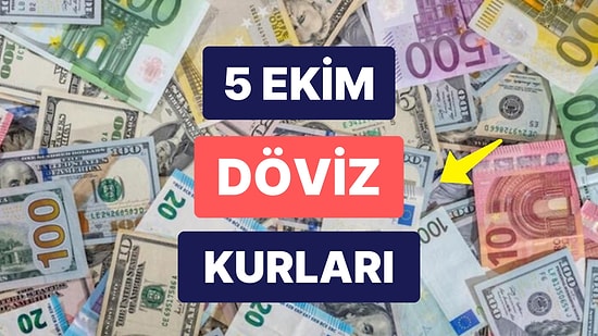 5 Ekim 2023 Güncel Döviz Kuru USD Fiyatı: Bugün Dolar Fiyatı Ne Kadar? 1 Dolar Ne Kadar, Kaç TL?