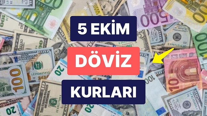 5 Ekim 2023 Güncel Döviz Kuru USD Fiyatı: Bugün Dolar Fiyatı Ne Kadar? 1 Dolar Ne Kadar, Kaç TL?