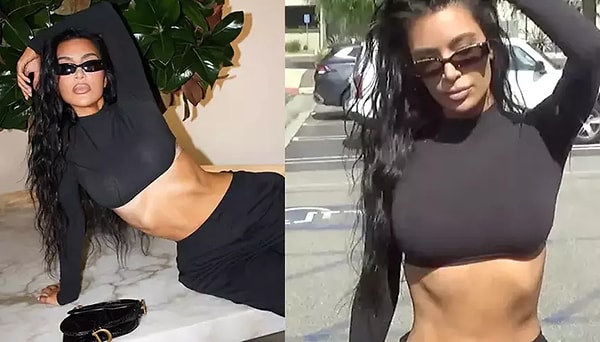 Skandallar kraliçesi Kim Kardashian, magazin gündeminin tanıdık simalarından biri.