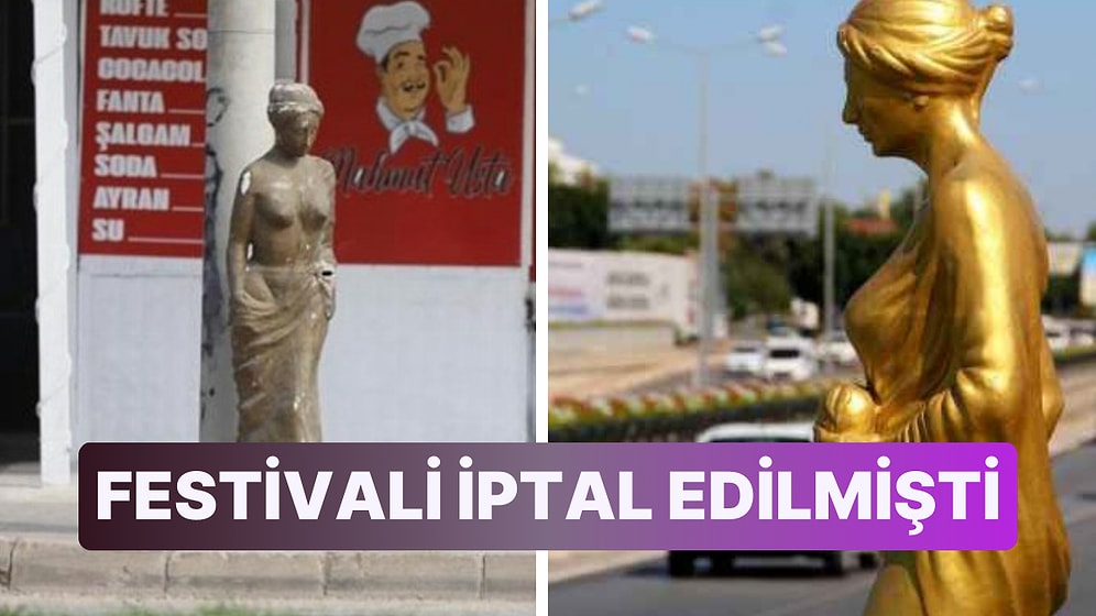 İptal Edilmişti! Altın Portakal Film Festivali'nin Simgesi Venüs Heykeli Hurdacıya Düştü