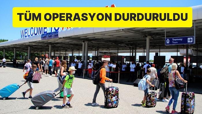 Antalya Havaalanı’nda Tüm Uçuşlar Durduruldu: Sebep Elektrik Arızası