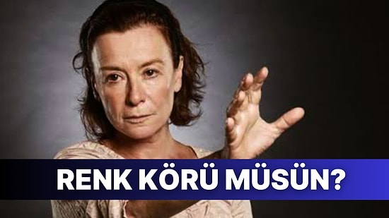 Bu Testi Ezel'in Kör Annesi Meliha Bile Koklayarak Çözer: Renk Körlüğü Testi