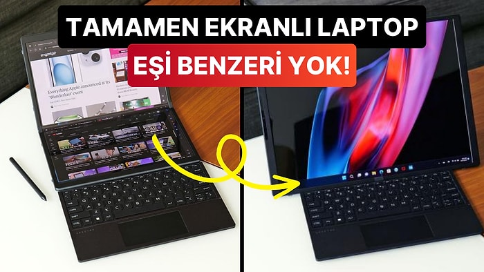 Tamamı Ekran Formuyla Hem Masaüstü Hem de Dizüstü Olabilen Bilgisayar: Karşınızda Yeni HP Spectre Foldable!