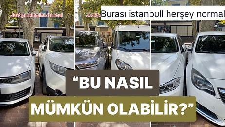 Bir Turist İstanbul'da Arabaların Park Edilme Şeklini Görünce Şok Oldu: "Bu Nasıl Mümkün Olabilir?"