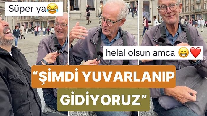 Amsterdam'ın Dam Meydanı'nda Çekim Yapan Gazeteci Bir Hollandalının Türkçesi Karşısında Şok Oldu