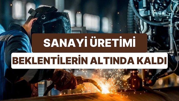 Üretim Frene Bastı: Sanayi Üretimi Beklentilerin Altında Kaldı