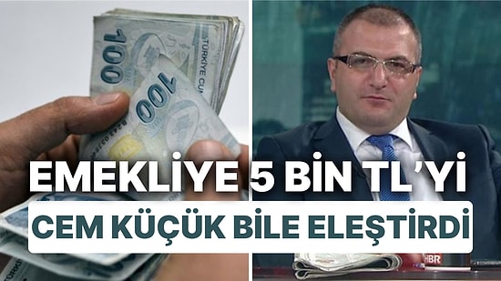 Erdoğan'ın 5 Bin Lira Ödeme Açıklamasına İktidara Yakın Gazeteci Cem Küçük'ten Muhalif Yorum