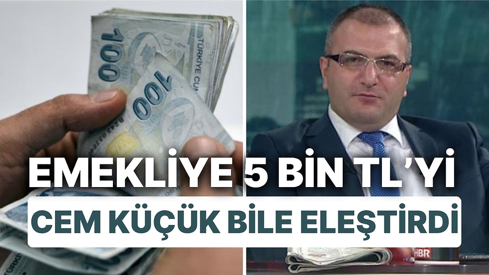 Erdoğan'ın 5 Bin Lira Ödeme Açıklamasına İktidara Yakın Gazeteci Cem Küçük'ten Muhalif Yorum