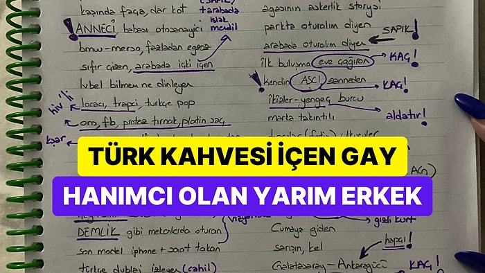 Görenler Adeta Çıldırdı! Uzak Durulması Gereken Erkekler Listesi Olay Oldu!