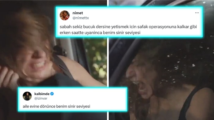 Yine Devin Yine Sinir Krizi: Aile'de Serenay Sarıkaya'nın Arabayı Yumrukladığı Sahne Gündem Oldu